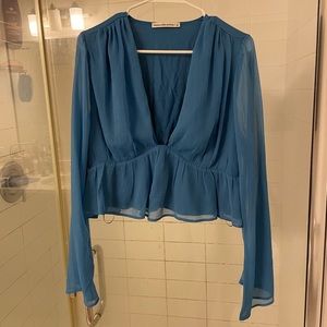 Blue bliuse from anercrombie